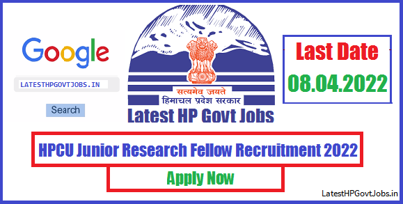 junior research fellow recruitment 2022