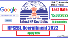 HPSEB Recruitment 2022