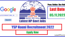 YSP Nauni Recruitment 2022, Peon, Beldar, Bus Helper