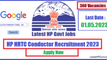 HP Conductor Recruitment 2023