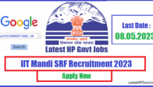 IIT Mandi SRF Recruitment 2023
