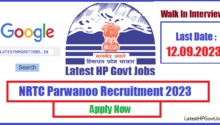 NRTC Parwanoo Recruitment 2023