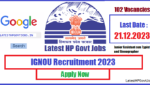 IGNOU Recruitment 2023