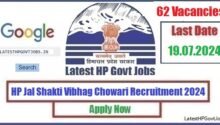 HP Jal Shakti Vibhag Chowari Recruitment 2024