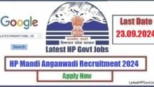 HP Mandi Anganwadi Recruitment 2024