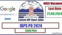 IBPS PO 2024 Probationary Officers